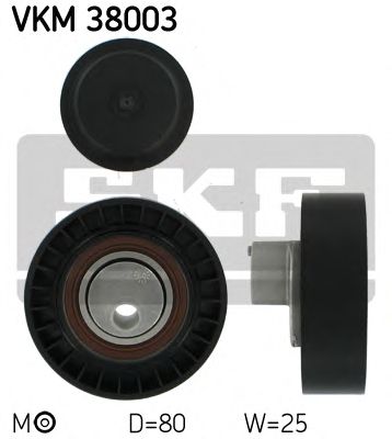 VKM 38003 SKF Ролик модуля натягувача ременя1